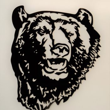 Metal Bear Home & Cabin Wall Decor | Wildlife Metal Art